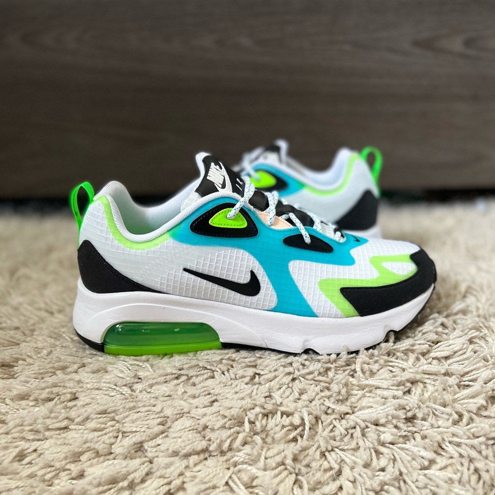 Mens Nike Air Max 200 SE Oracle Aqua size 9.5 - Picture 2 of 12